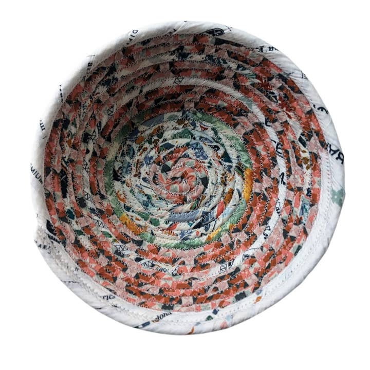 Bol en tissu à motifs mixtes de Barcelone pour la vente par One Stitch Back