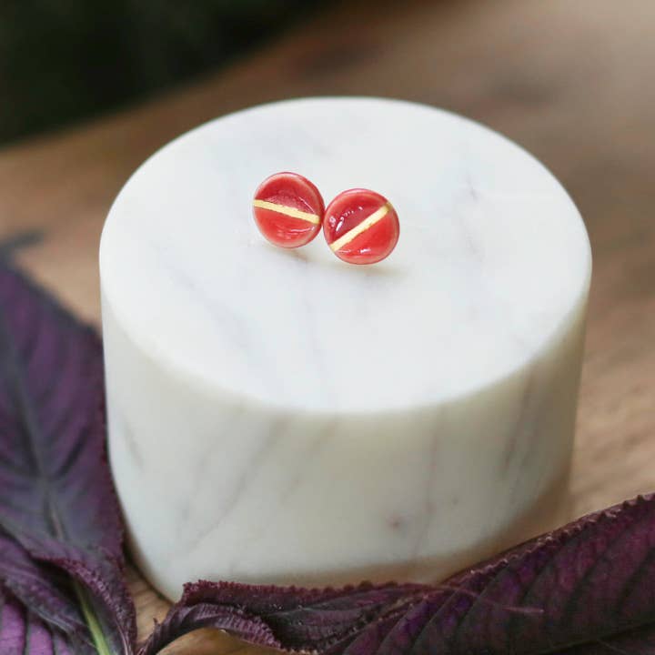 Remnant Studios - Wholesale Stud/Post Earrings - color block studs6