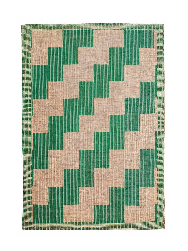 Invert Jute- och ullmatta - Zz Grön för wholesale av MATIAS MOELLENBACH