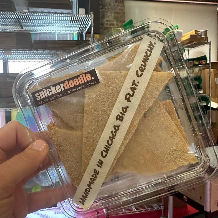 big fat cookie, llc - Wholesale Cookie - Flat crispy cookie slab 10