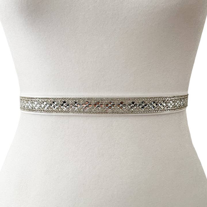 Princess Rhinestone Belt | Bridal Belt | Formal Belt for wholesale by Melissa Velia