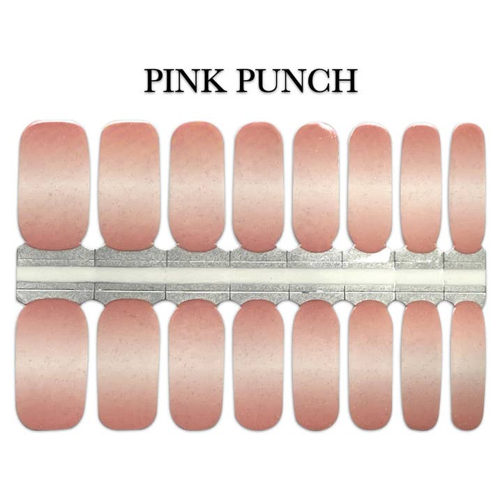 Nail Wrap - Pink Punch for wholesale by Salted Avenue
