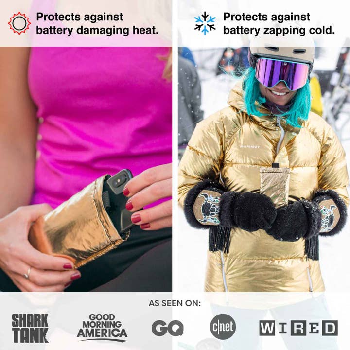 PHOOZY - Wholesale Phone Case - Unisex - Apollo Series Thermal Phone Case - Extends Battery Life 3X9