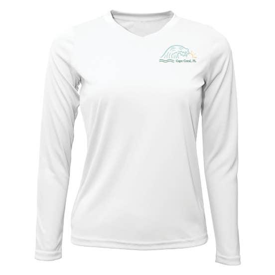 upf50.clothing Private Label & Name Drop - Wholesale Screen Printed T-Shirt - Women's - Find Me at the Beach Women's Shirt2