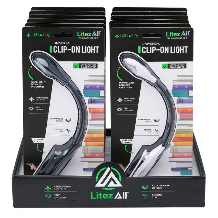 LitezAll - Wholesale Booklight - LitezAll Universal LED Clip On Light43