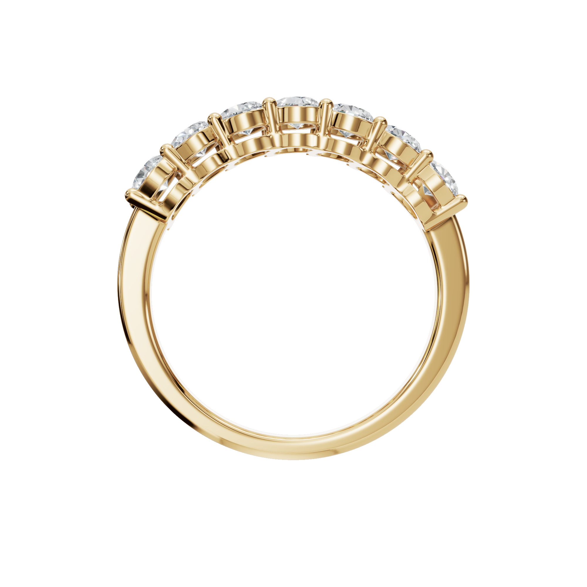 PureYou Jewelry – wholesale Ring med flera stenar – 14k guld diamantring, stapelbar diamantring8