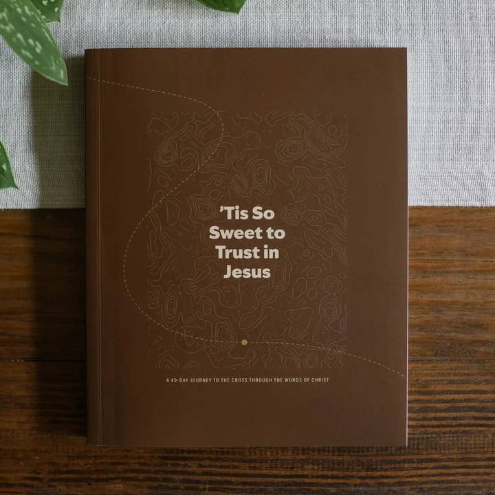 Qu'il est doux de se confier en Jésus : Un voyage de 40 jours vers la croix à travers les paroles du Christ - Hommes pour la vente par The Daily Grace Co