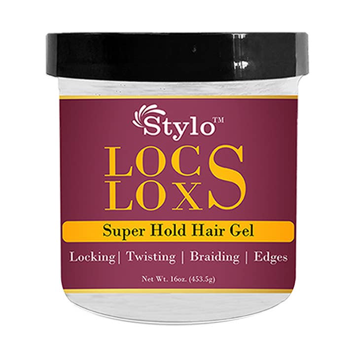 STYLO LOCS LOXS Super Hold Hair Gel Original (16oz) for wholesale by UB BRANDS INC