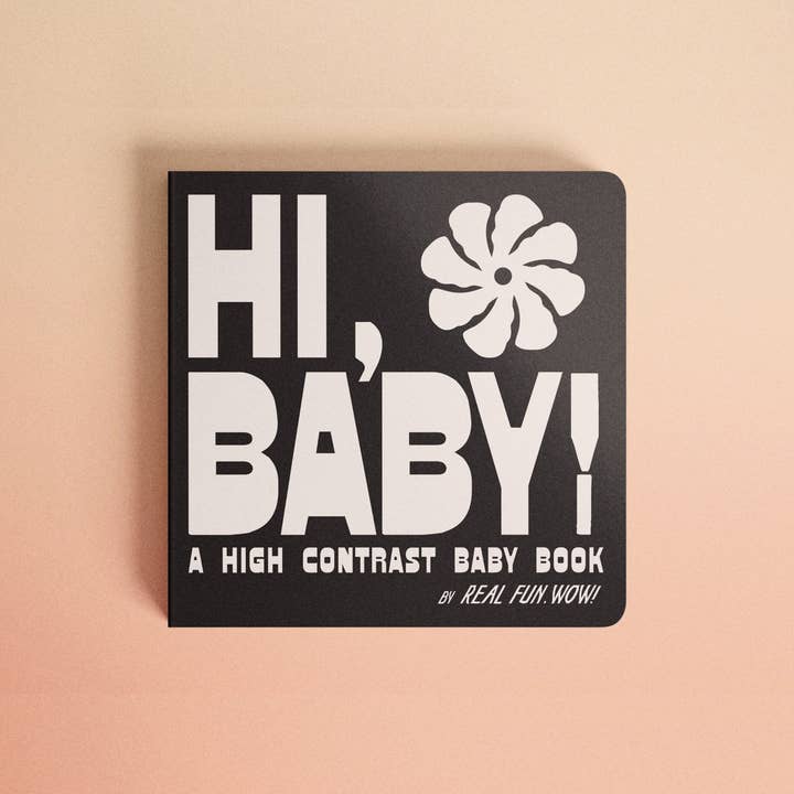 Real Fun, Wow! – Großhandel Buch – Kinder – „Hallo, Baby!“ Babybuch mit hohem Kontrast