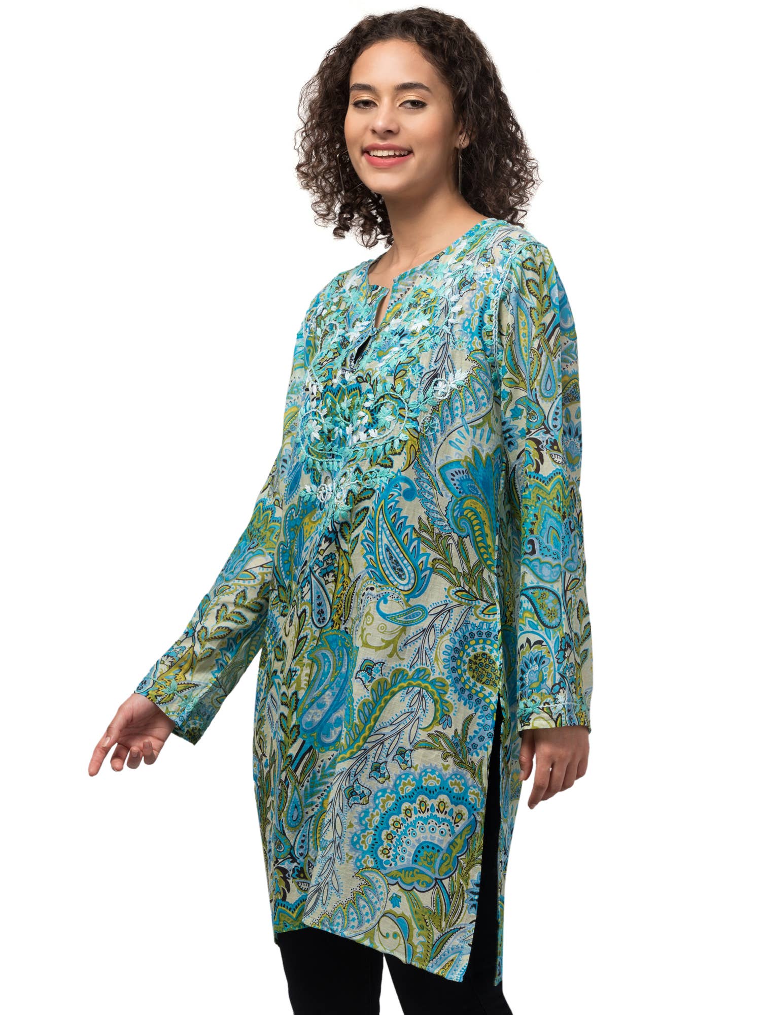 AYKA - Vendita all'ingrosso Tunica - Donna - Tunic Mia Magic Blu AYKA3
