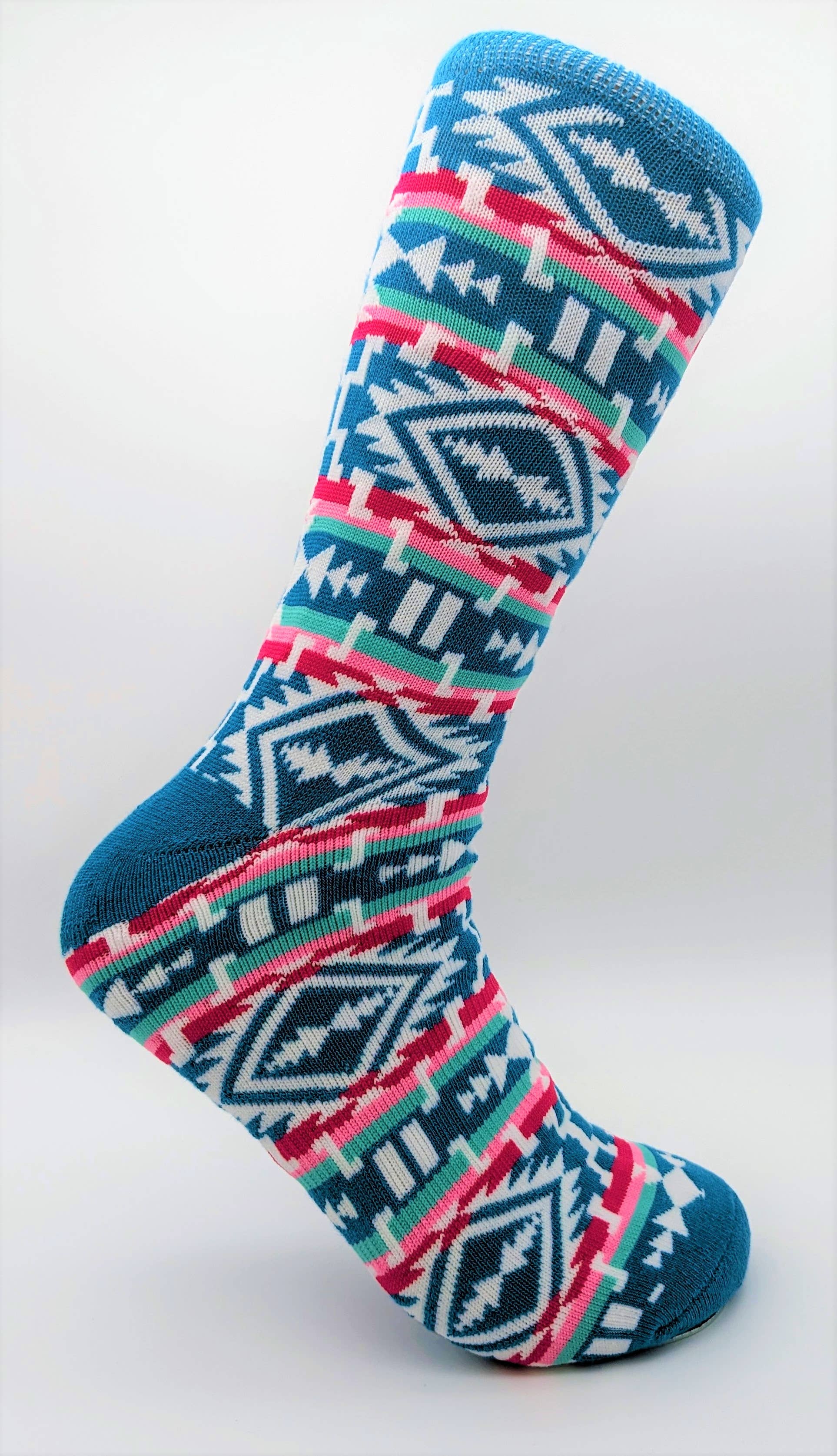 Flag Matrix Inc - Wholesale Socks - Unisex - Native Socks 9  - Sunset Tribal Design5