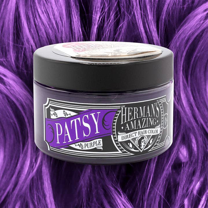Herman's Amazing - Wholesale Hair Dye - Patsy Purple Vegan Semi-Permanent Hair Color3