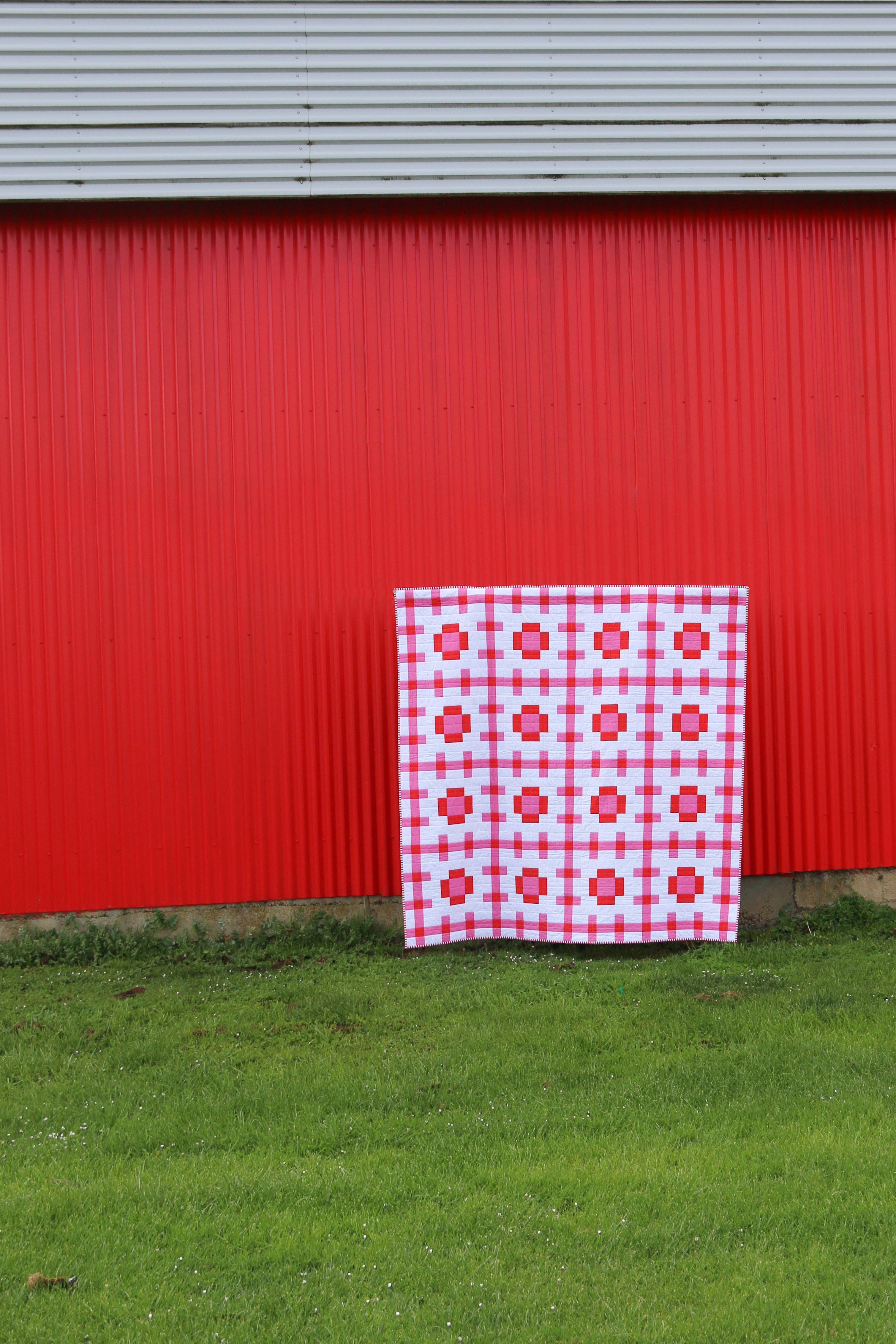 emma jean jansen – Engroshandel Hobbyværktøj – • Engros - Poppy Pink Quilt Mønster6