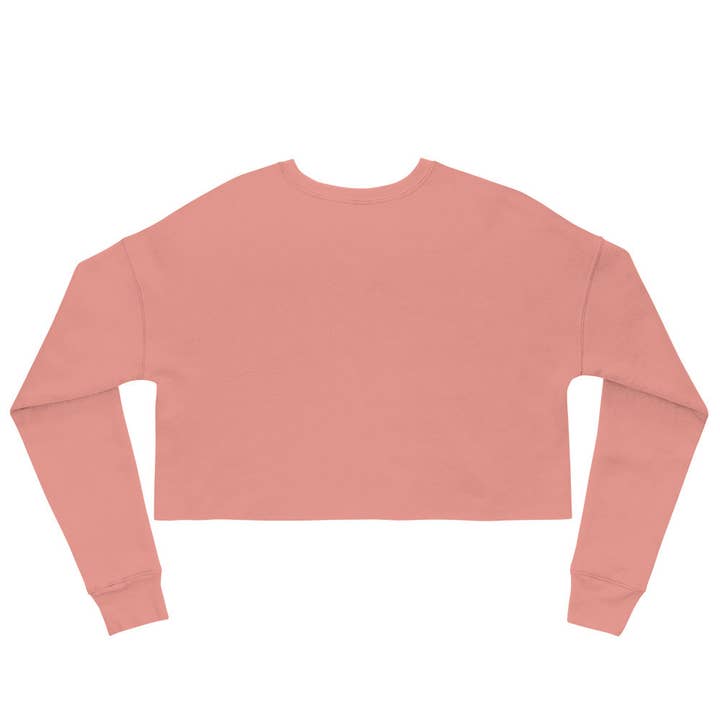 Overthinker Cropped Sweatshirt for wholesale by Aliyaluxe