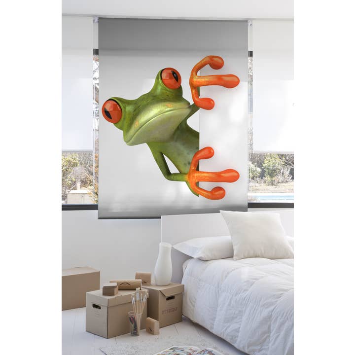 Estor A Translucent Animal Print Roller Blind for wholesale on Faire4