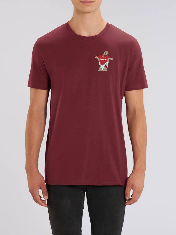 Tee Shirt La Cassanata brodé pour la vente par Foot Dimanche