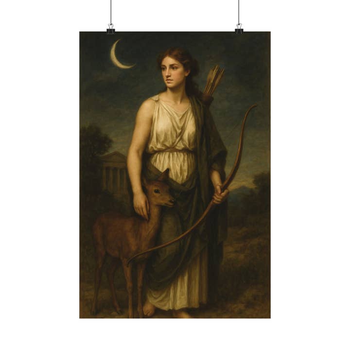 Ye Curiosity Shoppe - Wholesale Art Print - Artemis Art Print - Arcanum Nocturne Series2