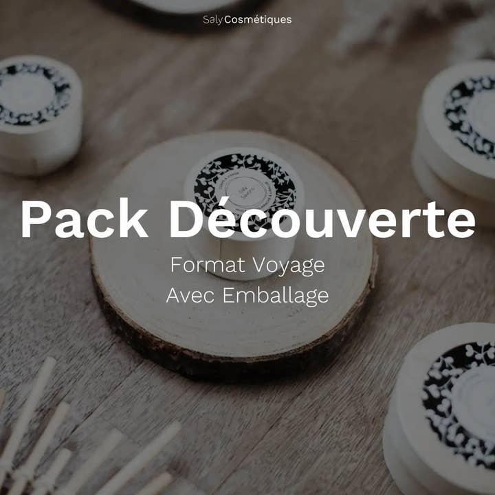 Discovery Pack: Travel Size for wholesale by Saly Cosmétiques