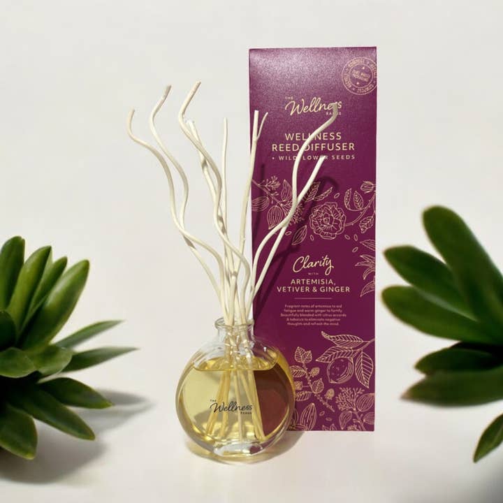 Artemisia, Vetiver & Ginger - Clarity Wellness Diffuser for wholesale by Potters Crouch Candles