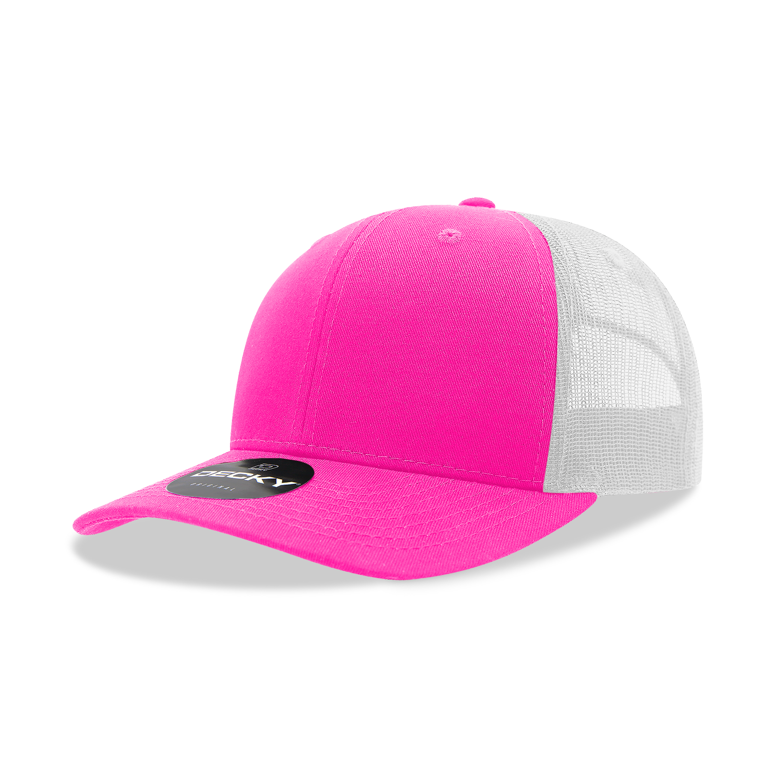 The Park Wholesale - Vente Casquette de camionneur – unisexe - Casquette Trucker classique Decky 6021, 6 panneaux, style mid pro108