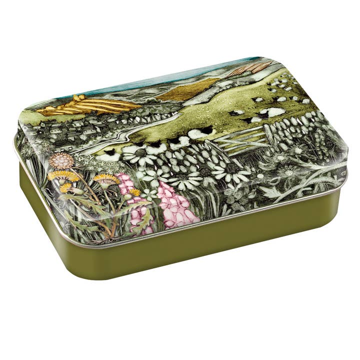 Countrylife . Mini Hinged Tin for wholesale by Emma Ball Ltd