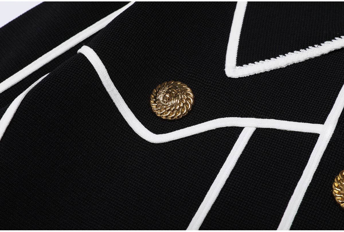 Productseeker – wholesale Top & pants set (NOT Loungewear) – Women's – SET276Y Striped Knit Cardigan Jacket and Casual Pants Set8