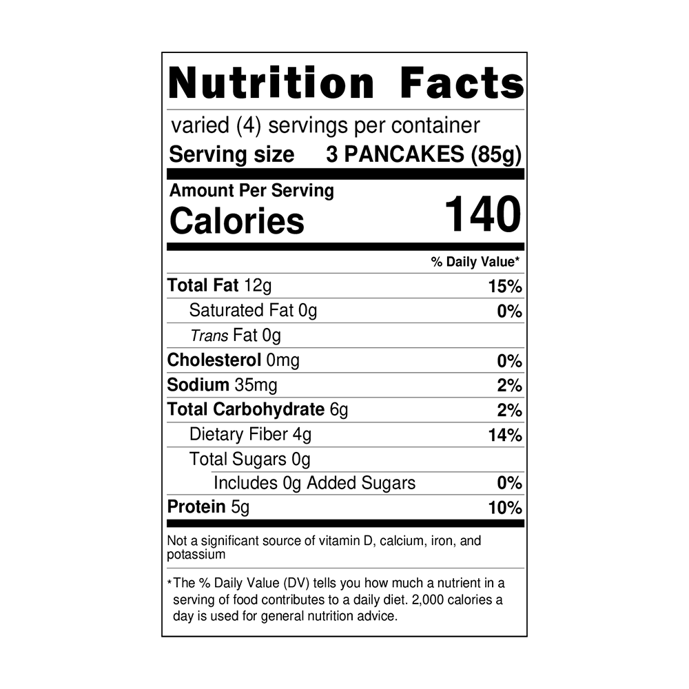 Light Delight – Engroshandel Pandekagemix – Light Delight keto-blanding til pandekager og vafler1