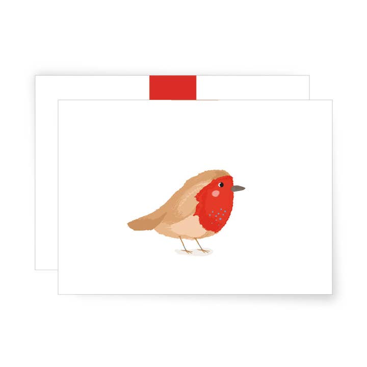 Rouge-gorge | Carte pliante pour la vente par MIAO Papeterie