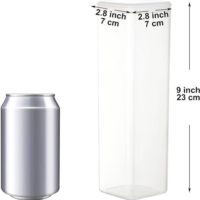 Youngever - Wholesale Food storage container - Youngever 2 Pack Plastic Cookie Containers(Square)1