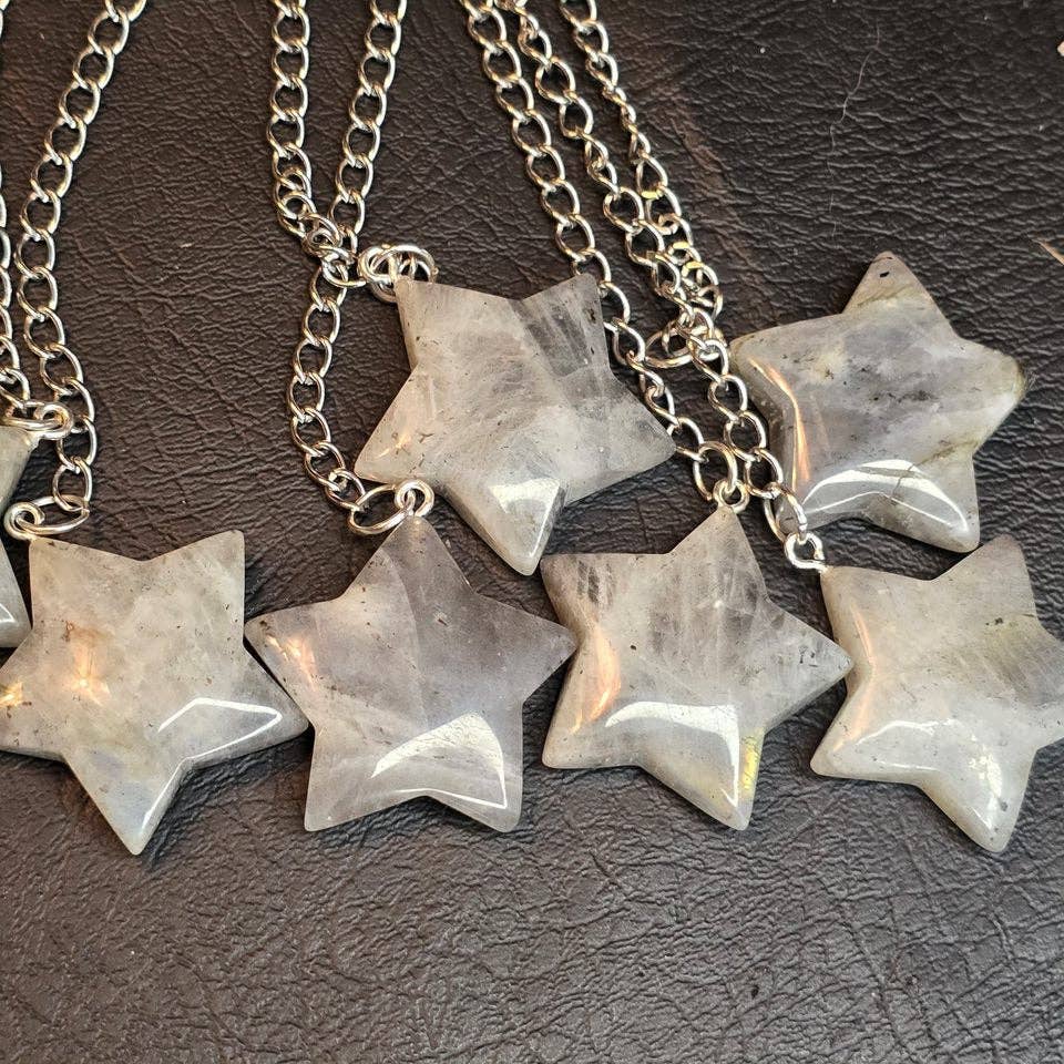 Eclectic Wallflower Boutique - Wholesale Theevergiet/infuser - Labradoriet Los Blad Kristal Theezeef6