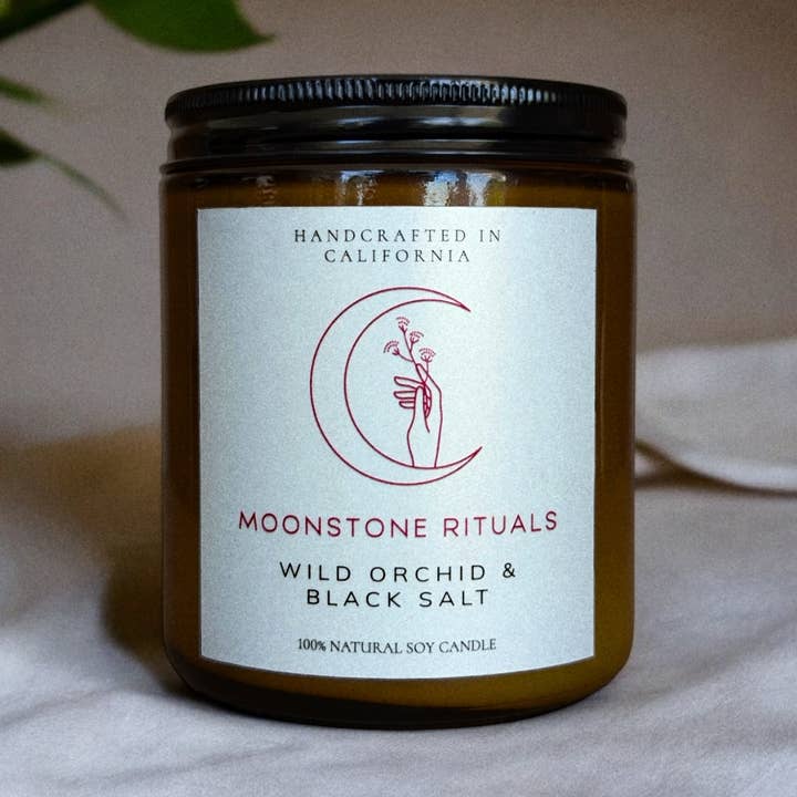 Vild orkide & sort salt for engroshandel hos Moonstone Rituals
