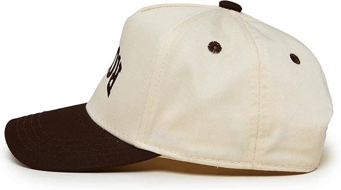 Funky Junque - Wholesale Baseball Cap - Kids - Kids/Baby 2-Tone Cap: Rowdy Upside Down - Brown/Beige3
