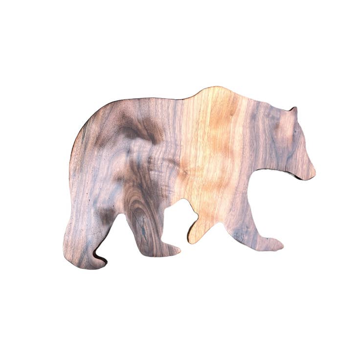 Nickel City Woodworking – wholesale Cutting board – Bear shape cutting board3