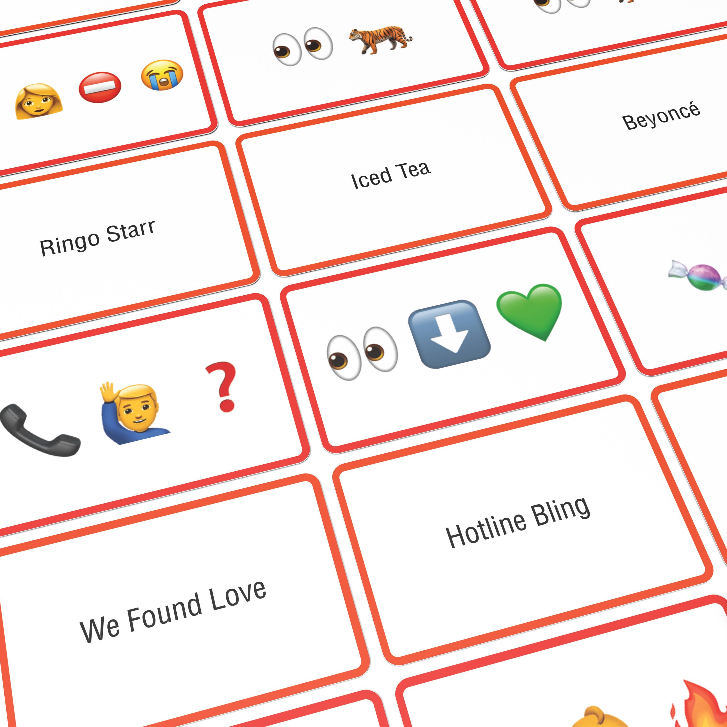 Bubblegum Stuff UK - Venta al por mayor Juegos de cartas - Nombra el Juego de Cartas de Emoticonos de Música | Trivia de Tarjetas1