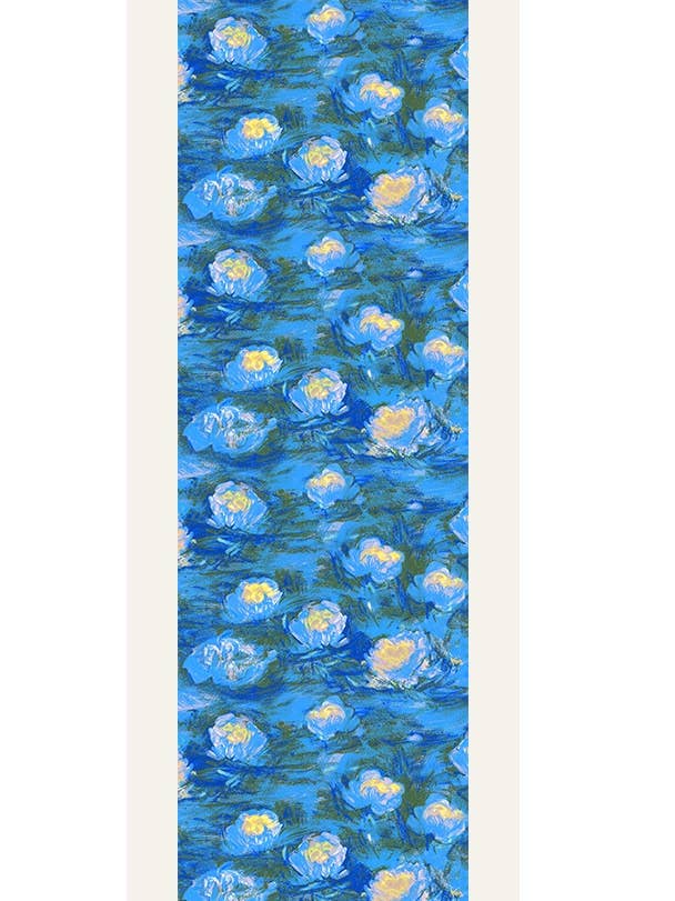 Scarf 140 - Monet - Nymphéas for wholesale by Brochier Soieries