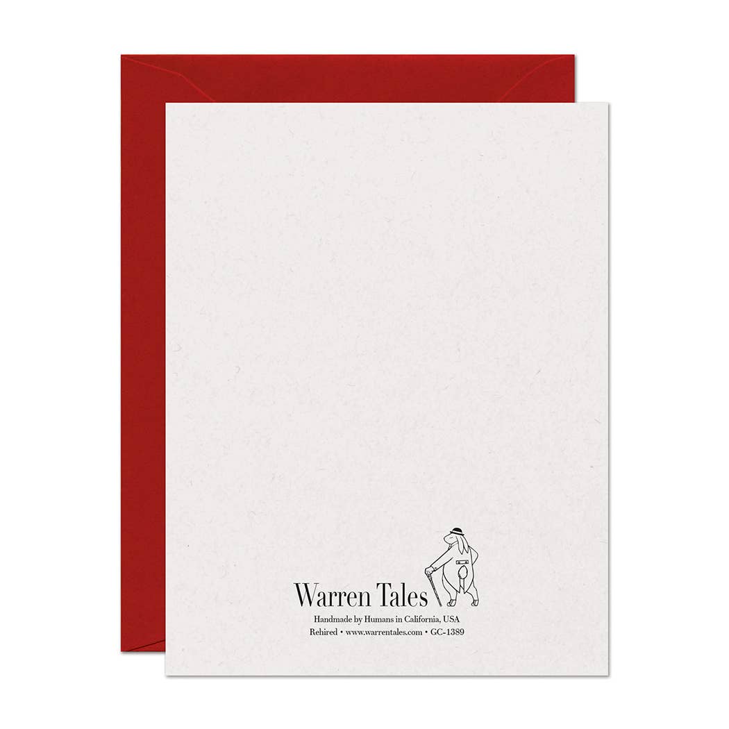 Warren Tales - Wholesale Retirement Card - Retired Babysitter Congratulations Retirement Card1