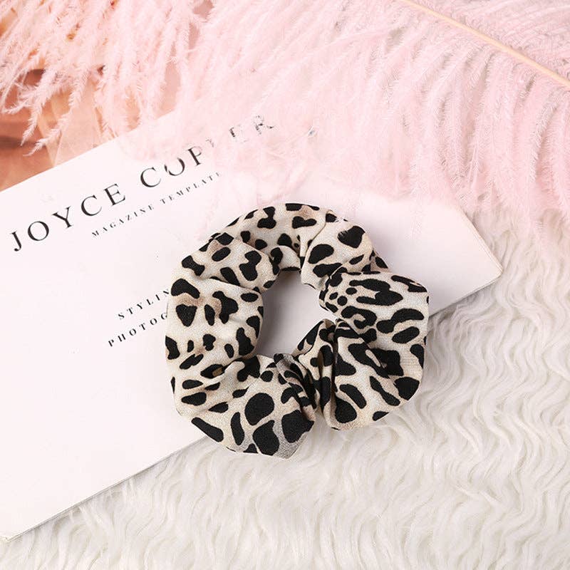 WEST AUSSIE SUPPLIES - Wholesale Scrunchie - Women's - GITFY - Leopard Print Scrunchies5