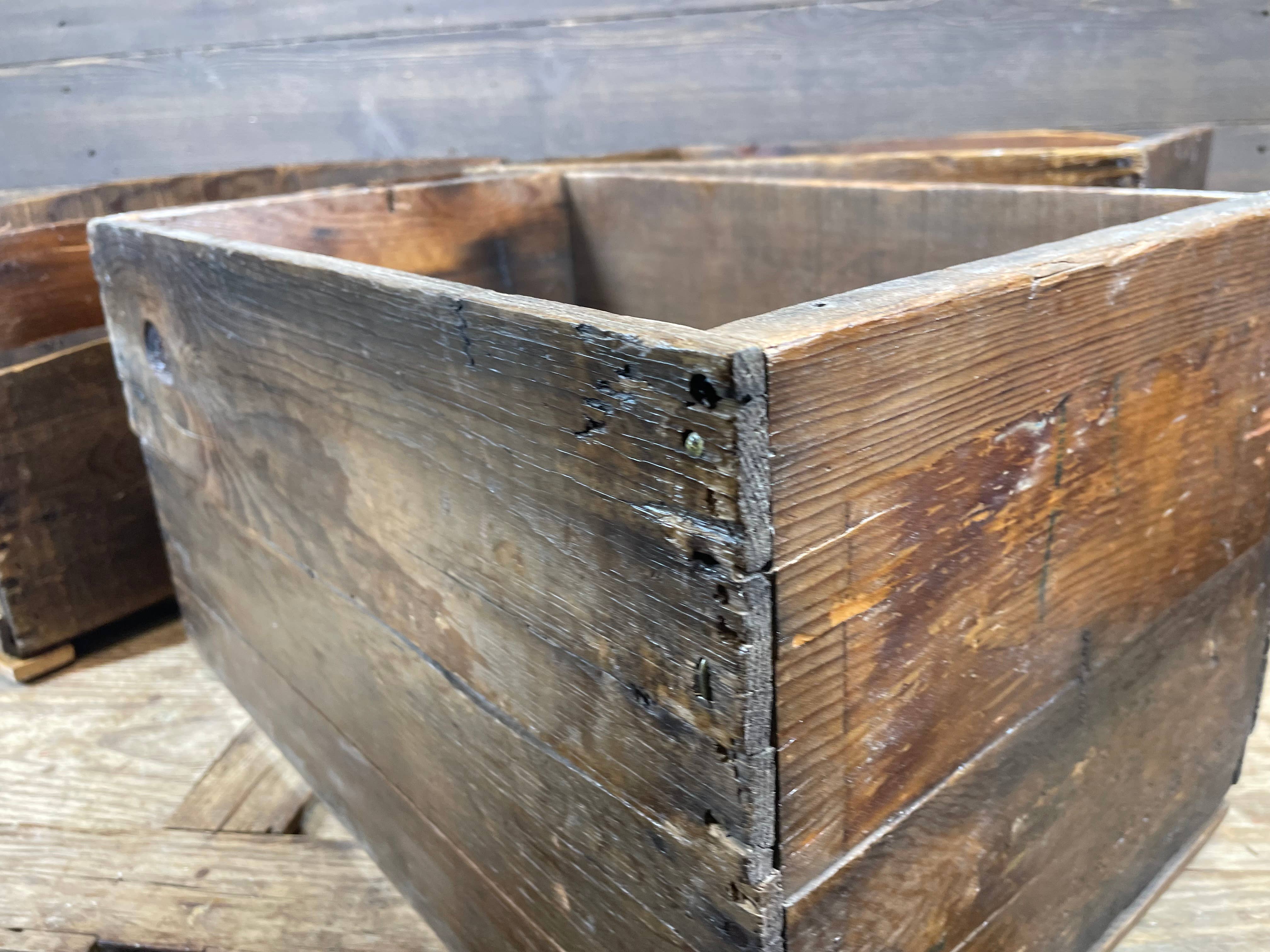 My Amigos Imports - Wholesale Decorative Box - Antique Apple Crate-Vintage-Original-1940's-12x20x11H-Sealed4