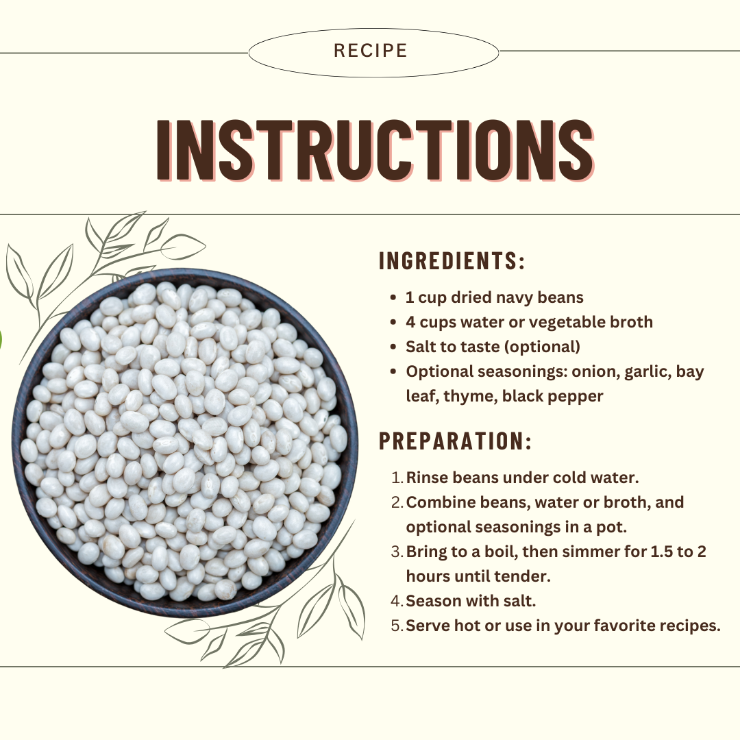 Mountain High Organics - Wholesale Beans - Certified Organic Navy Beans - 40lb Bucket2