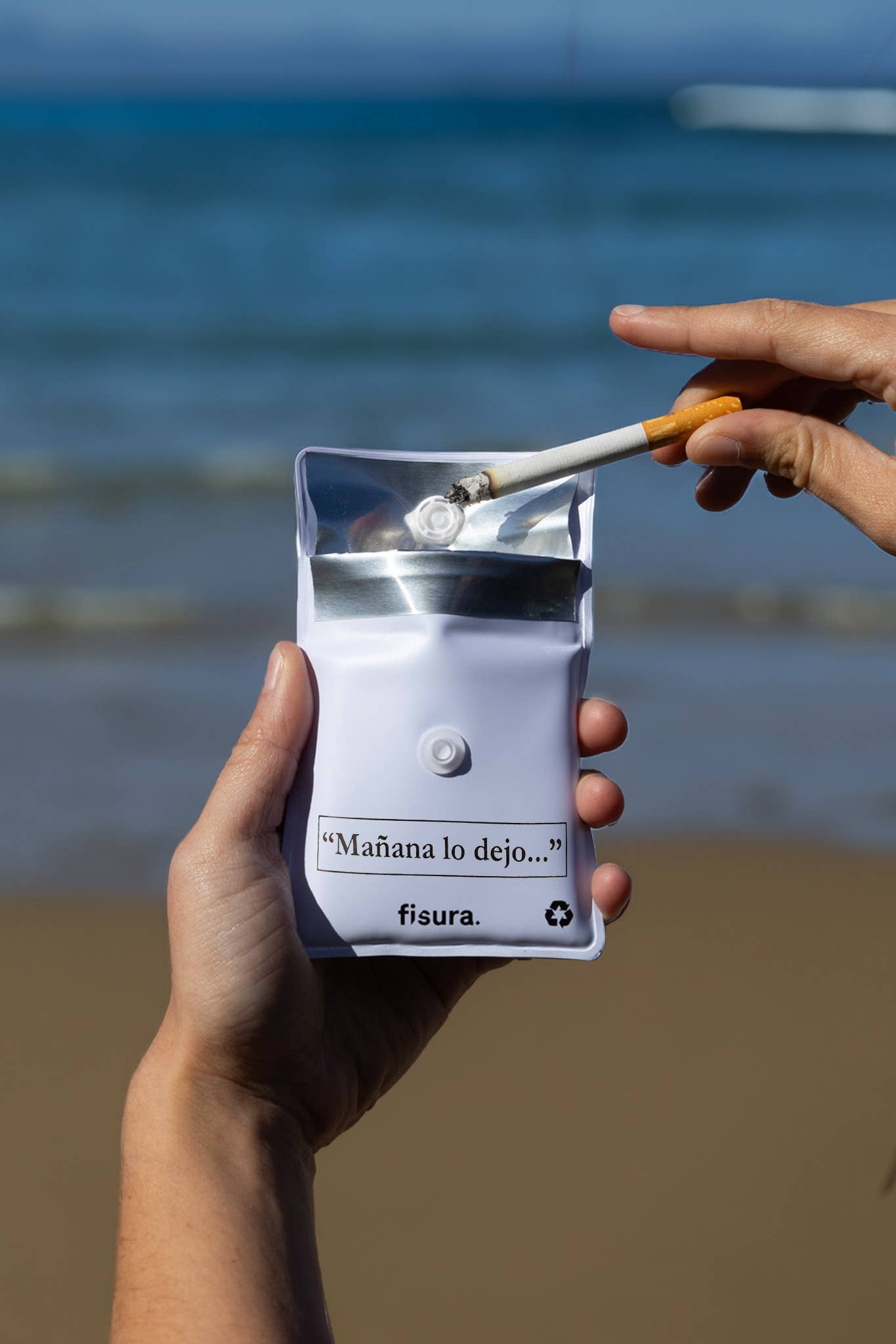 Fisura - Wholesale Ashtray - Portable ashtray "I'll quit tomorrow..."3