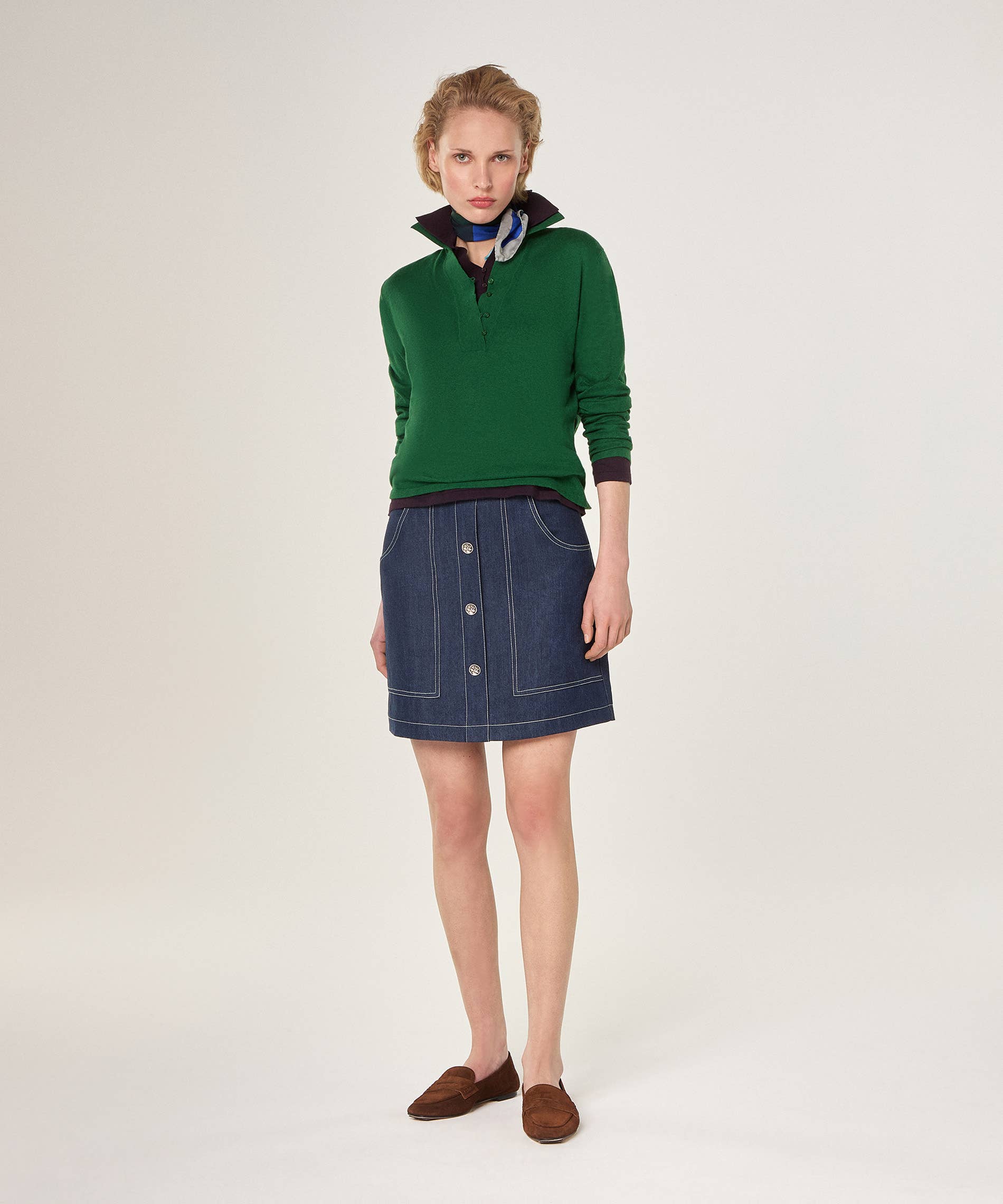 Rodier - Wholesale Scarf - Women's - Geometric silk square17