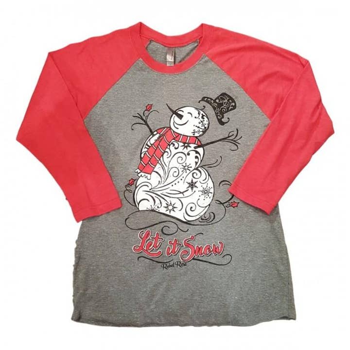 Låt det snöa Raglan för wholesale av Rebel Rose