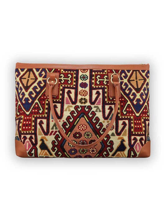 Sumak Kilim Weekendtas voor wholesale door Artemis Design Co.
