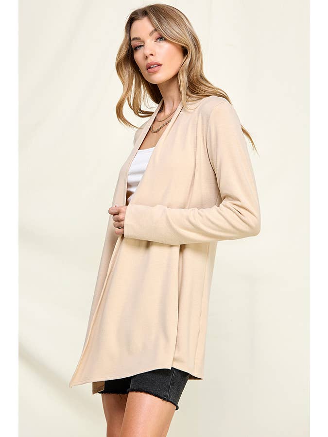 Chris & Carol Apparel - Wholesale Cardigan - Women's - 9029-140-SOFT - Soft and Comfortable Women's Cardigan4