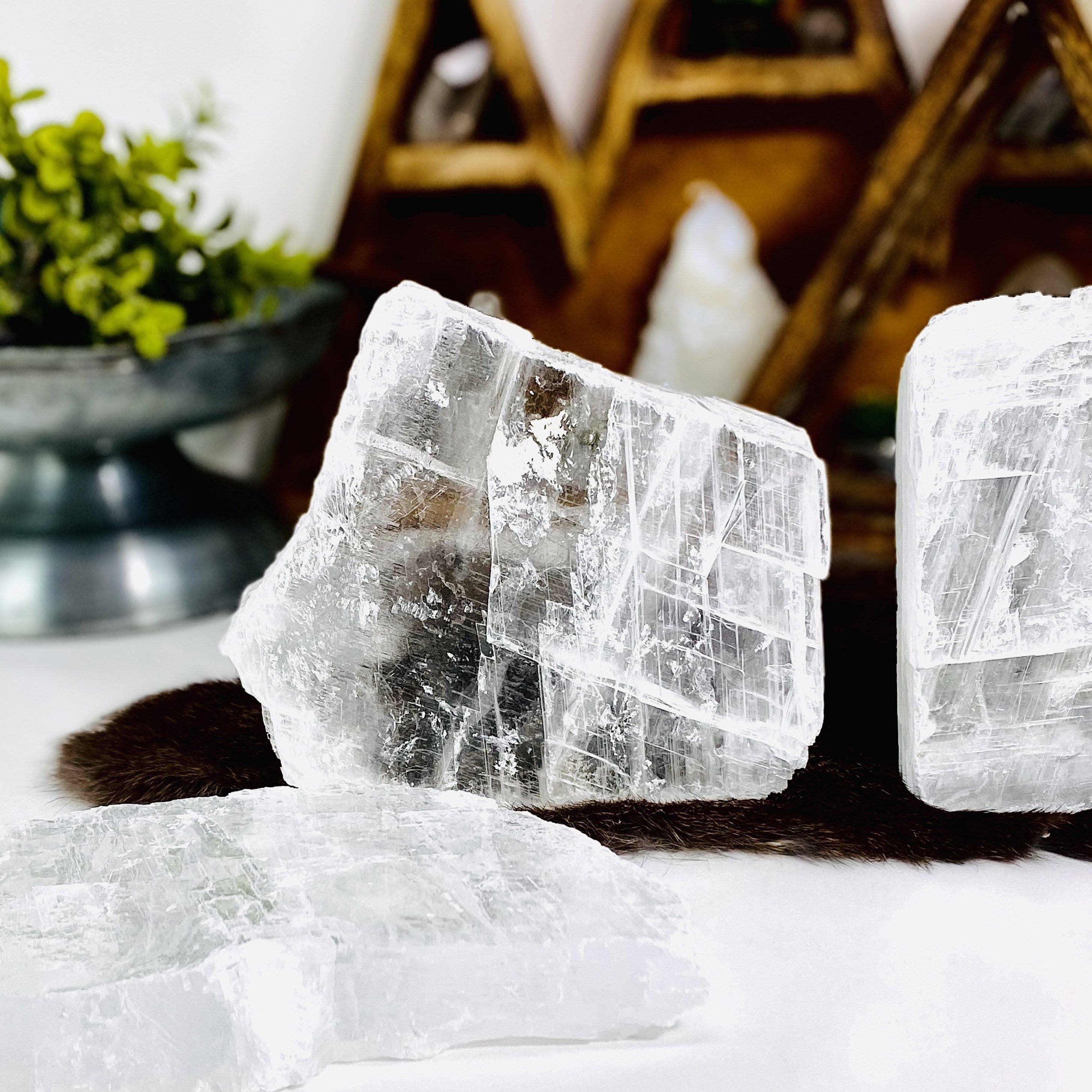 Rock Paradise - Wholesale Spiritual Stone/Crystal - Crystal Selenite Transparent Slabs - By Weight1