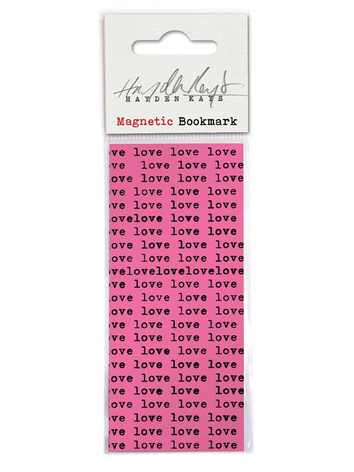 Cadeau Amusant - Marque-page d'Amour par Hayden Kays pour la vente par Brainbox Candy