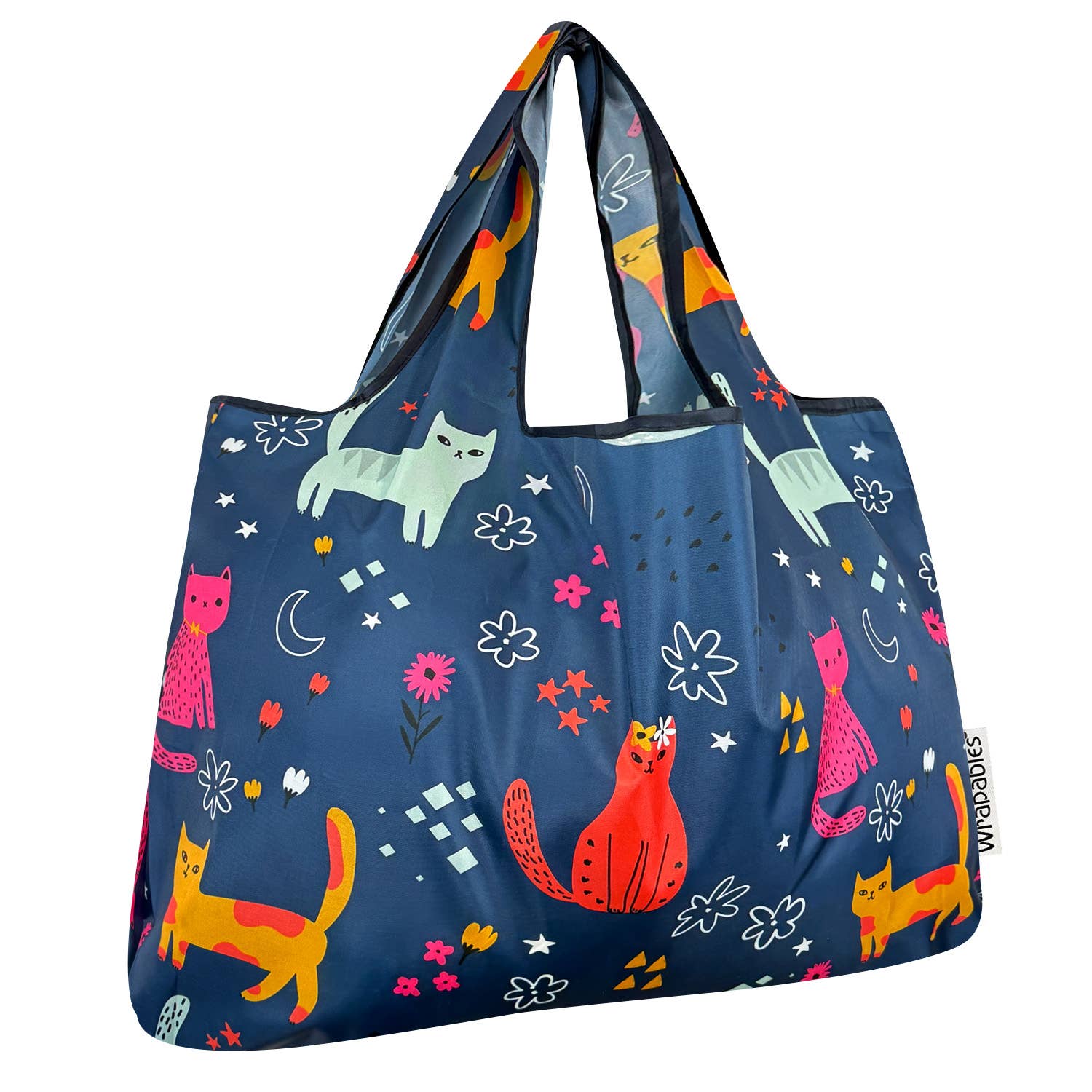 Wrapables.com - Vente Sacs de course/à provisions - Sac de courses réutilisable en nylon grand format Wrapables45