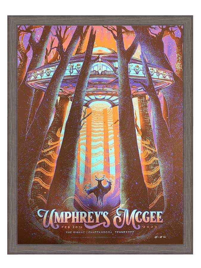 Umphrey's McGee | Chattanooga '22 for wholesale by Half Hazard Press