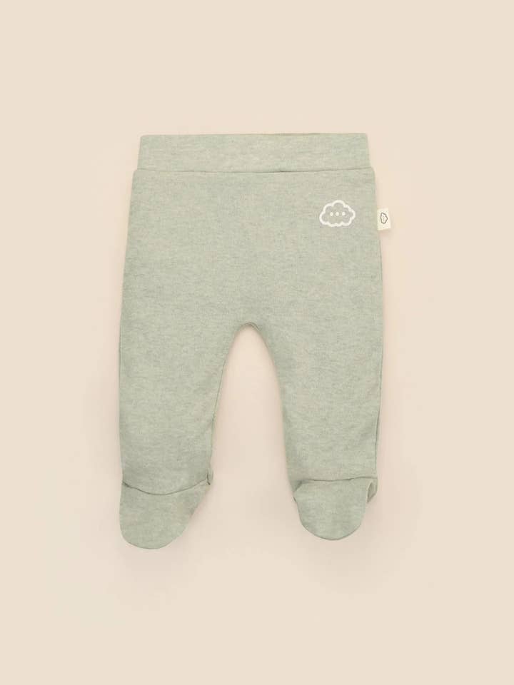 Lūmmi in Colour Babywear - Wholesale Clothing set – Baby - Organic Cotton 6PC Essentials Set - Heather Sage Green12