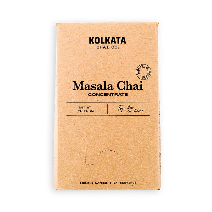 KOLKATA CHAI CO - Wholesale Iced Tea - Organic Microbrewed Masala Chai Concentrate